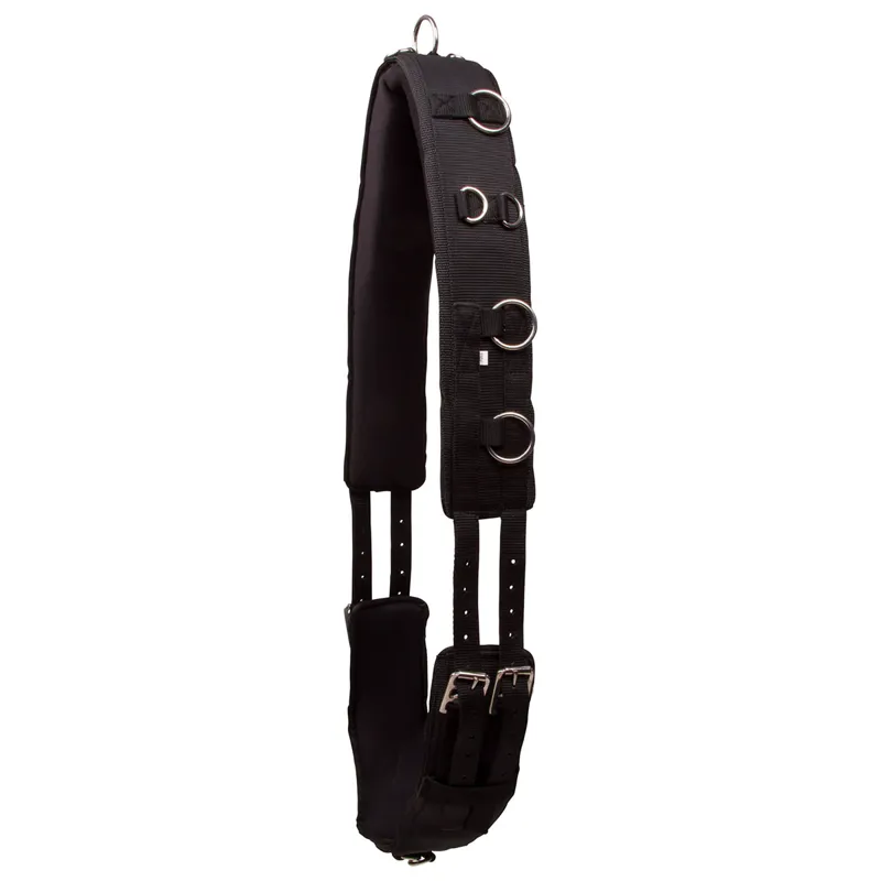 Imperial Riding Deluxe Nylon Lunging Girth - Black