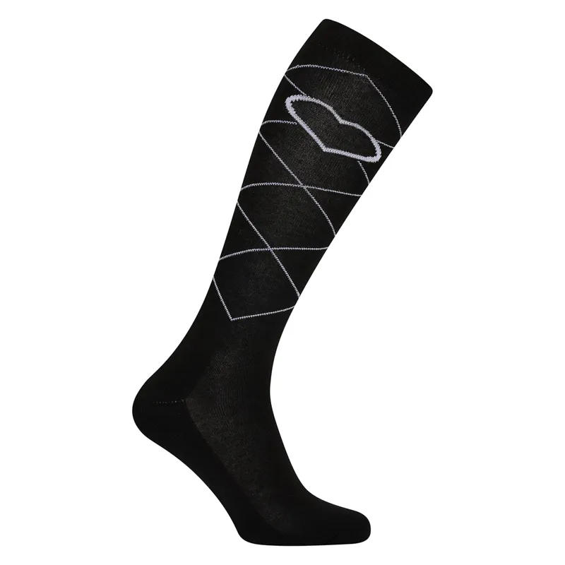Imperial Riding Heart Socks - Black
