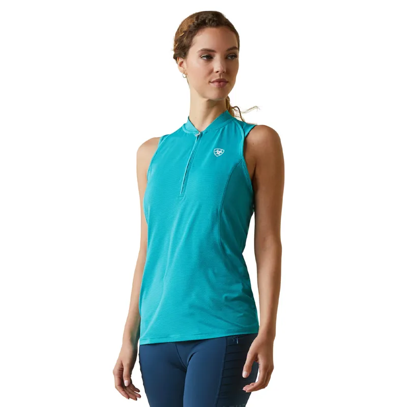 Ariat Women's Hailey 1/4 Zip Baselayer - Viridian Green