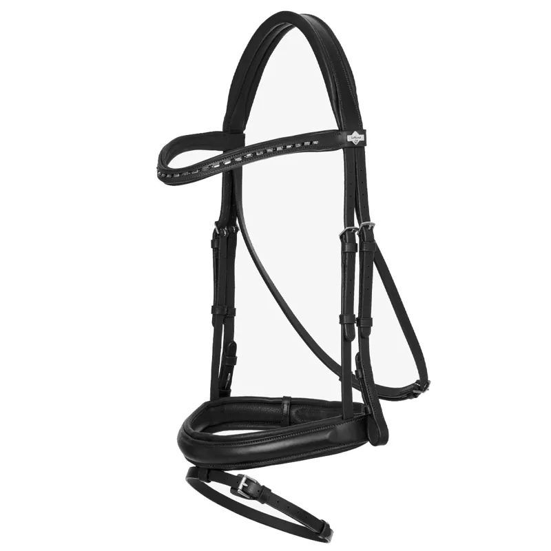LeMieux Arika Dressage Bridle - Black/Silver