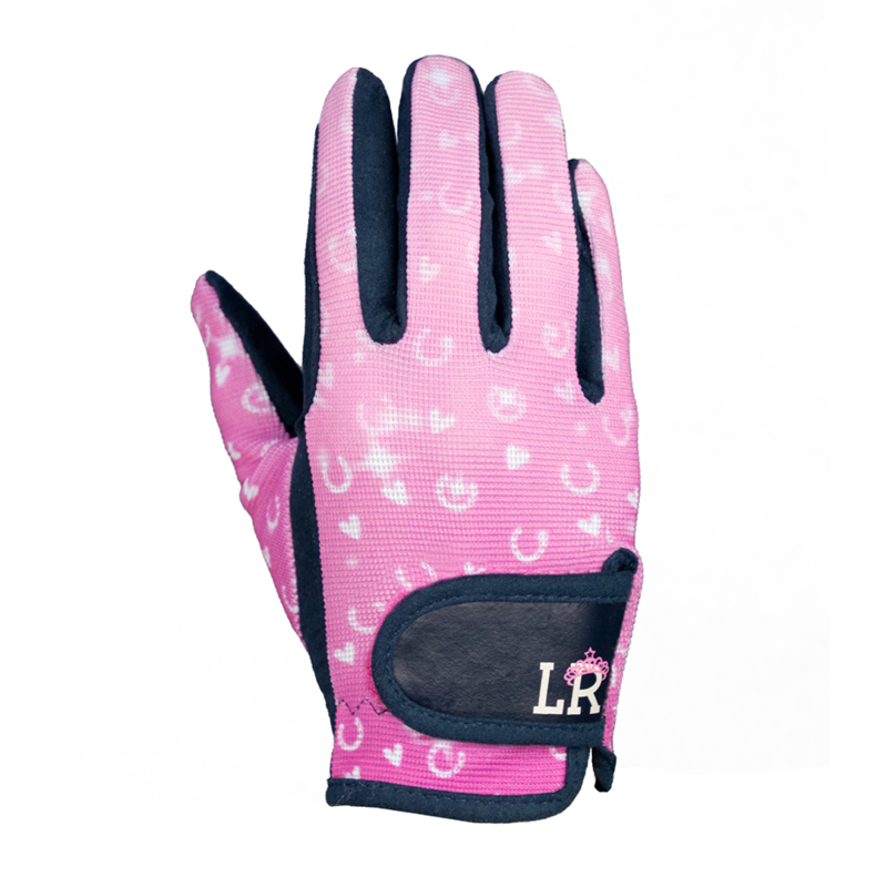 Little Rider Pony Fantasy Riding Gloves - Navy/Pink