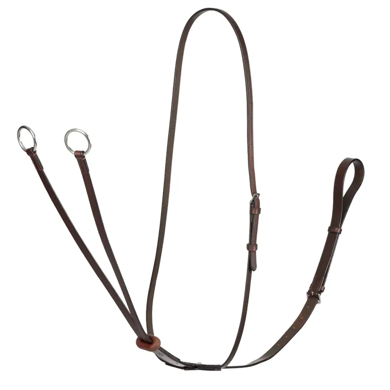 LeMieux Arika Running Martingale - Havana/Silver
