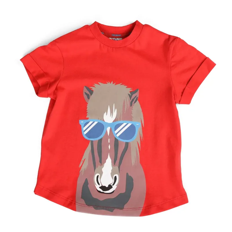 Shires Tikaboo Children's T-Shirt - Red