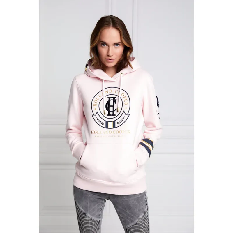 Holland Cooper HC Heritage Hoodie - Blush