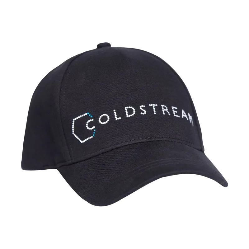 Coldstream Yarrowford Diamante Baseball Cap - Black