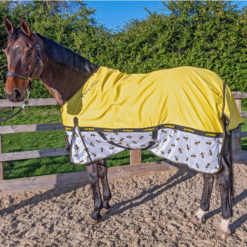 John Whitaker Bee-Dry Airflow Turnout Rug - Yellow