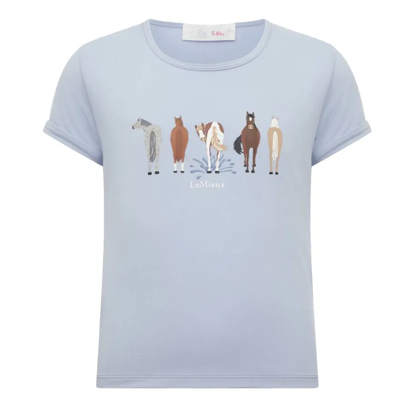 LeMieux Mini Puddle Pals T-Shirt - Mist