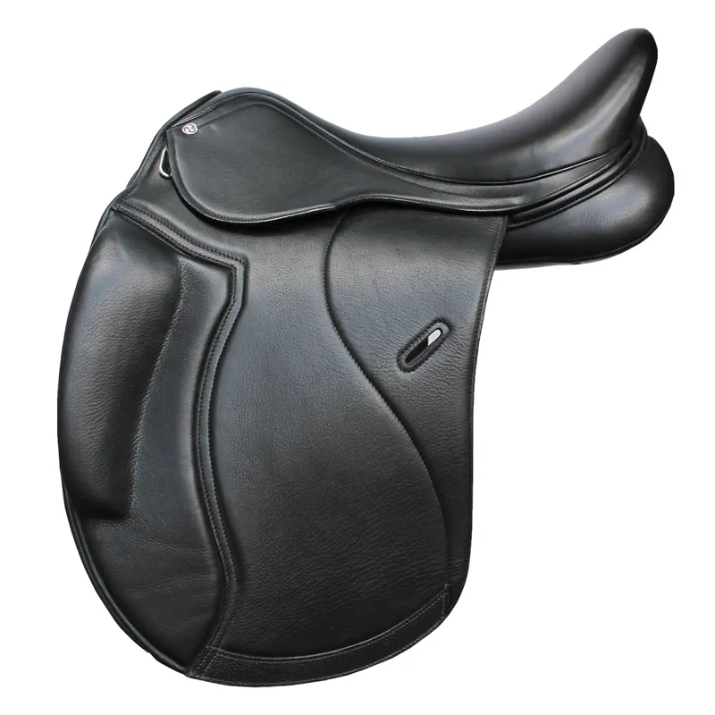 Cavaletti Collection Monoflap Dressage Saddle 17' - Black