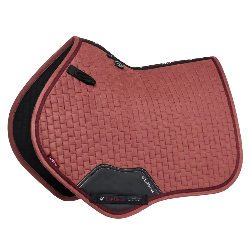 LeMieux Suede Close Contact Square - Orchid