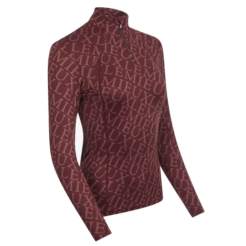 LeMieux Fleur Base Layer - Merlot