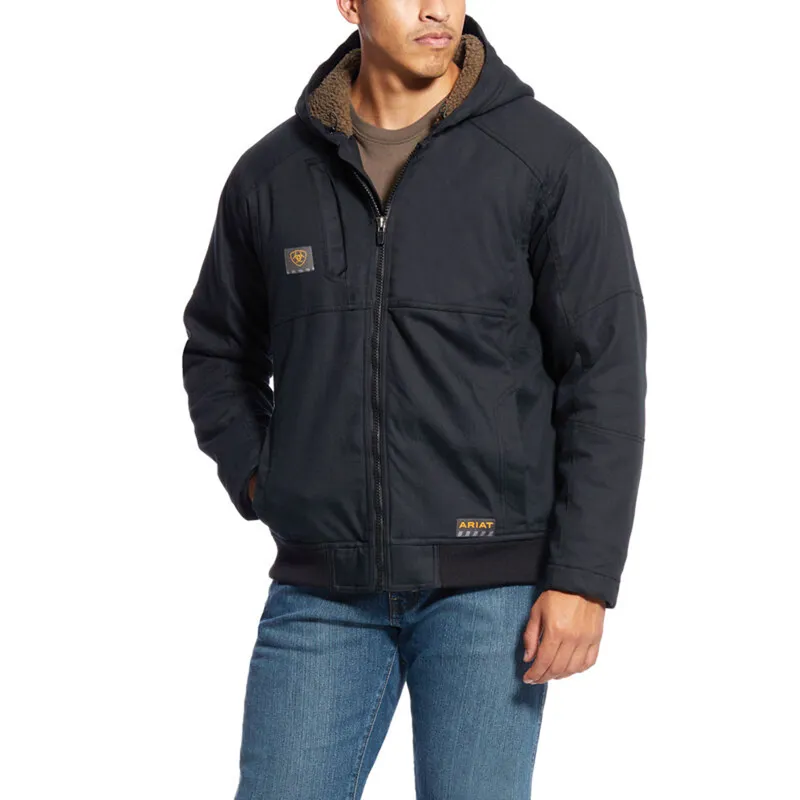 Ariat Men's Rebar DuraCanvas Jacket - Black