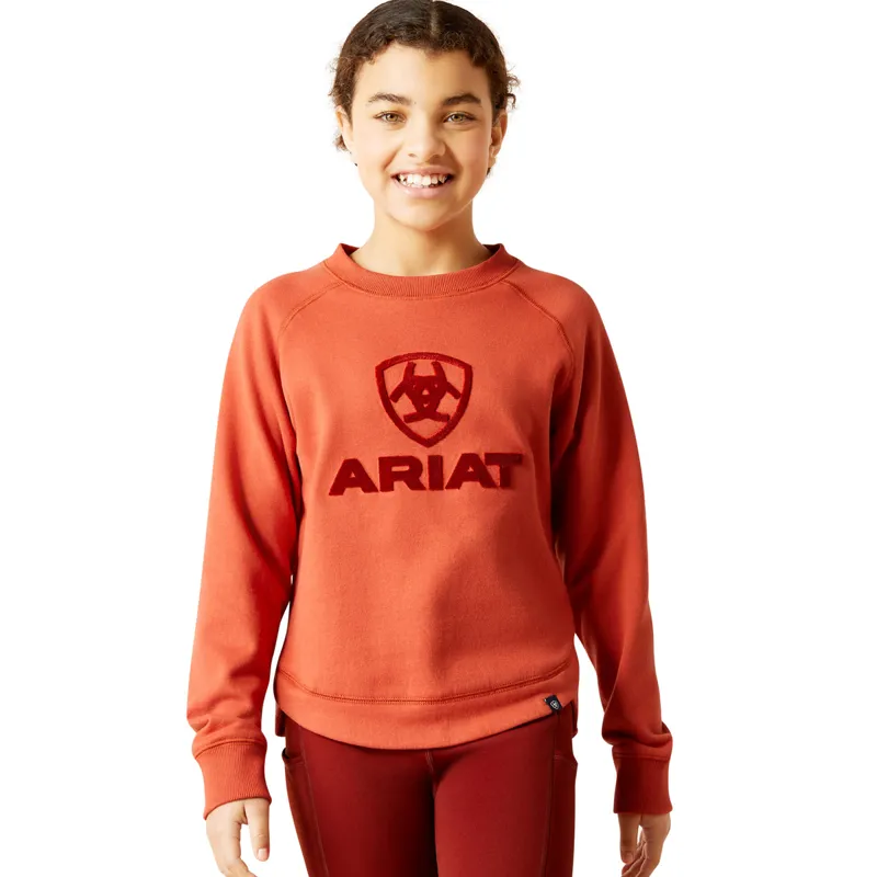 Ariat Youth Benicia Sweatshirt - Burnt Brick