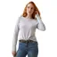 Ariat Women's Olema Long Sleeve Top - Heather Gray