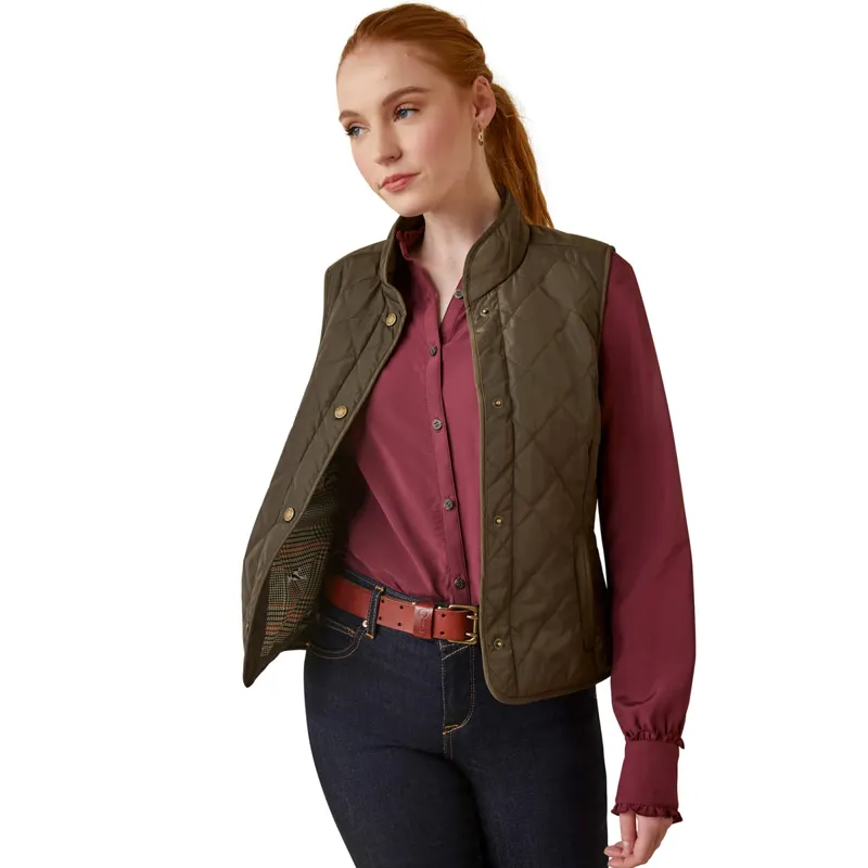 Ariat Women's Woodside Gilet - Earth