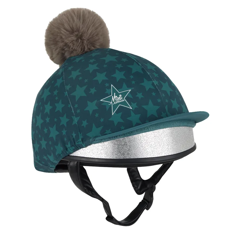 LeMieux Mini Pom Hat Silk - Spruce