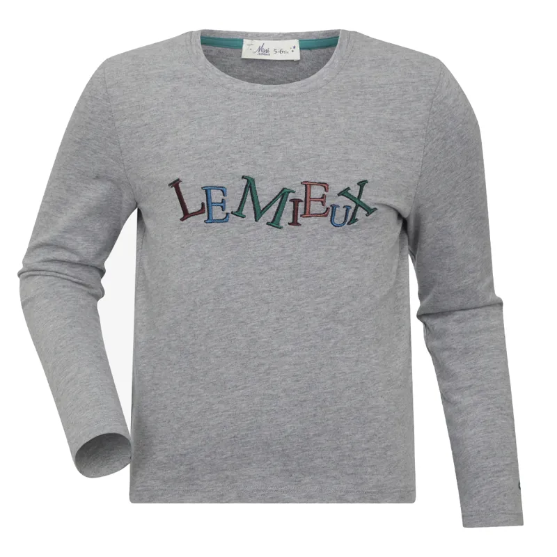 LeMieux Mini Jamie Long Sleeve Top - Grey