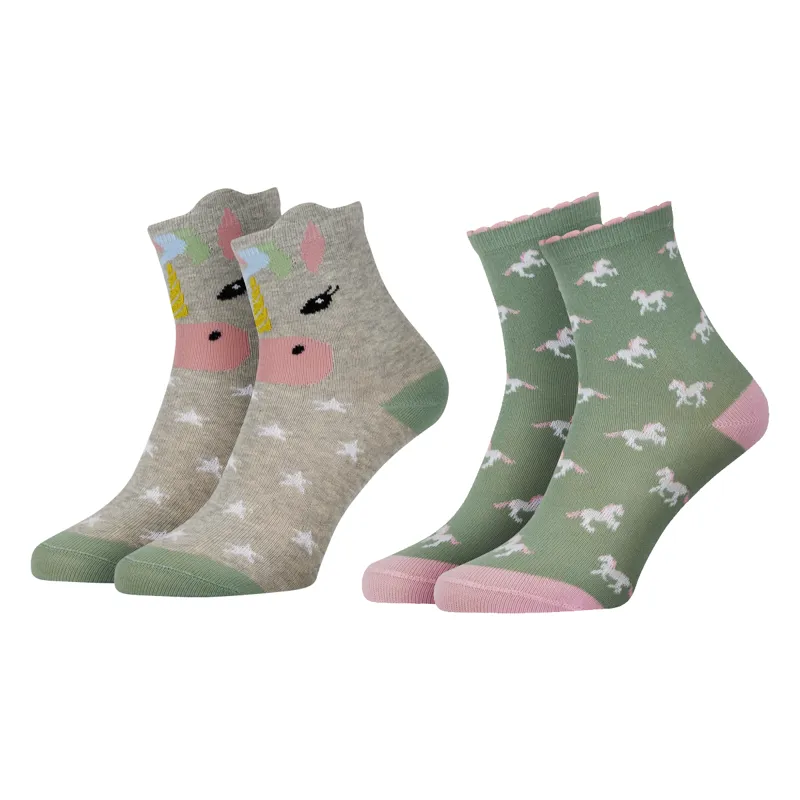 LeMieux Mini Character Socks 2 Pack - Charm