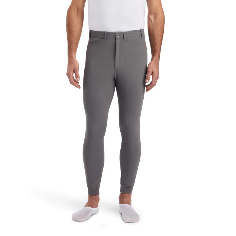 Ariat Men's Tri Factor Grip Knee Patch Breech - Plum Grey