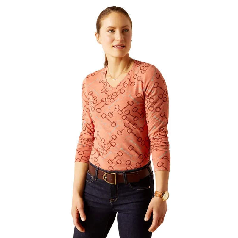 Ariat Women's Burnt Brick Bit T-Shirt - Burnt Brick