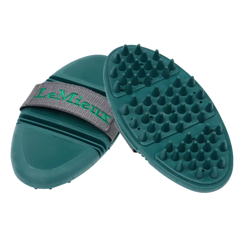 LeMieux Flexi Massage Brush - Spruce