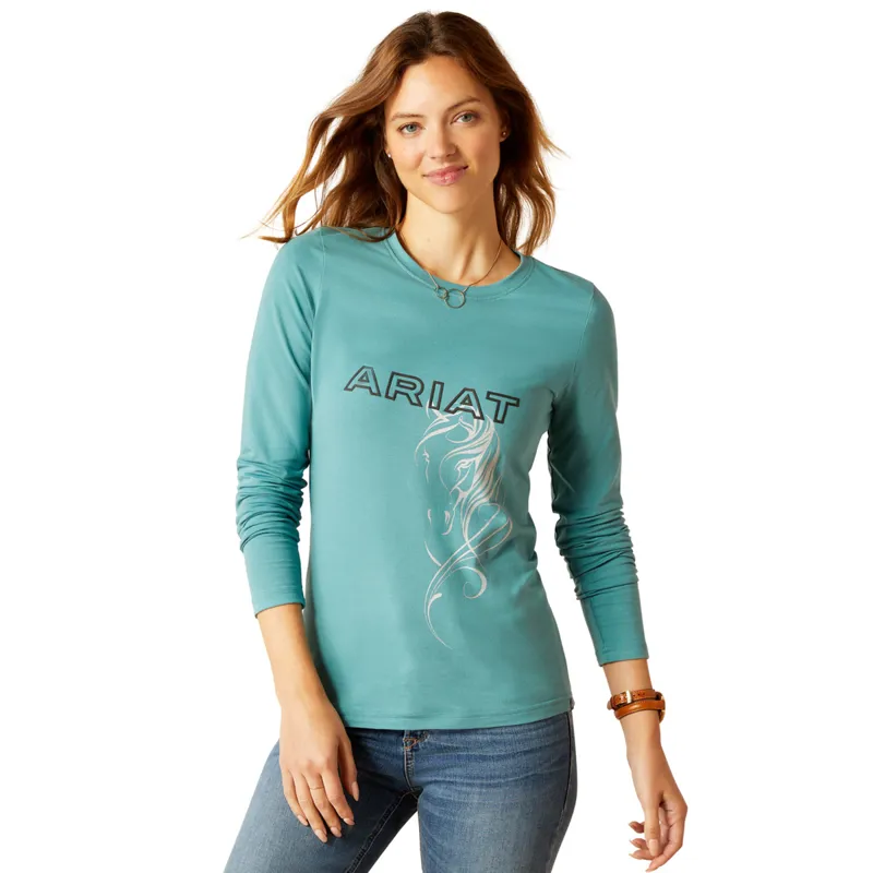 Ariat Women's Silhouette T-Shirt - Arctic