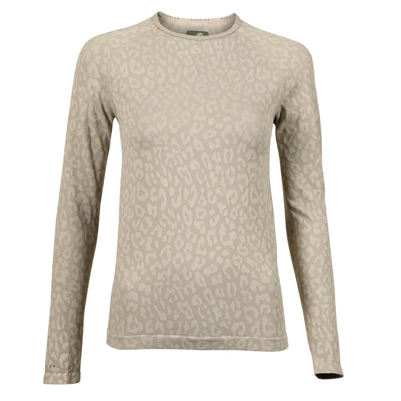 Aubrion Balance Seamless Top - Taupe