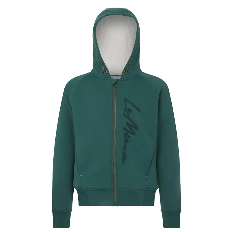 LeMieux Young Rider Hollie Sherpa Lined Hoodie - Evergreen