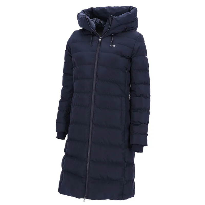Schockemohle Ladies Kaja Style Quilted Long Coat - Deep Night