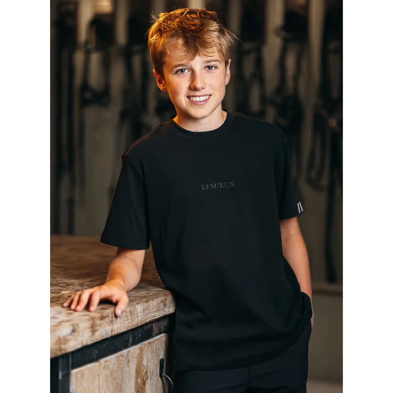 LeMieux Elite Young Men's T-Shirt - Black-5