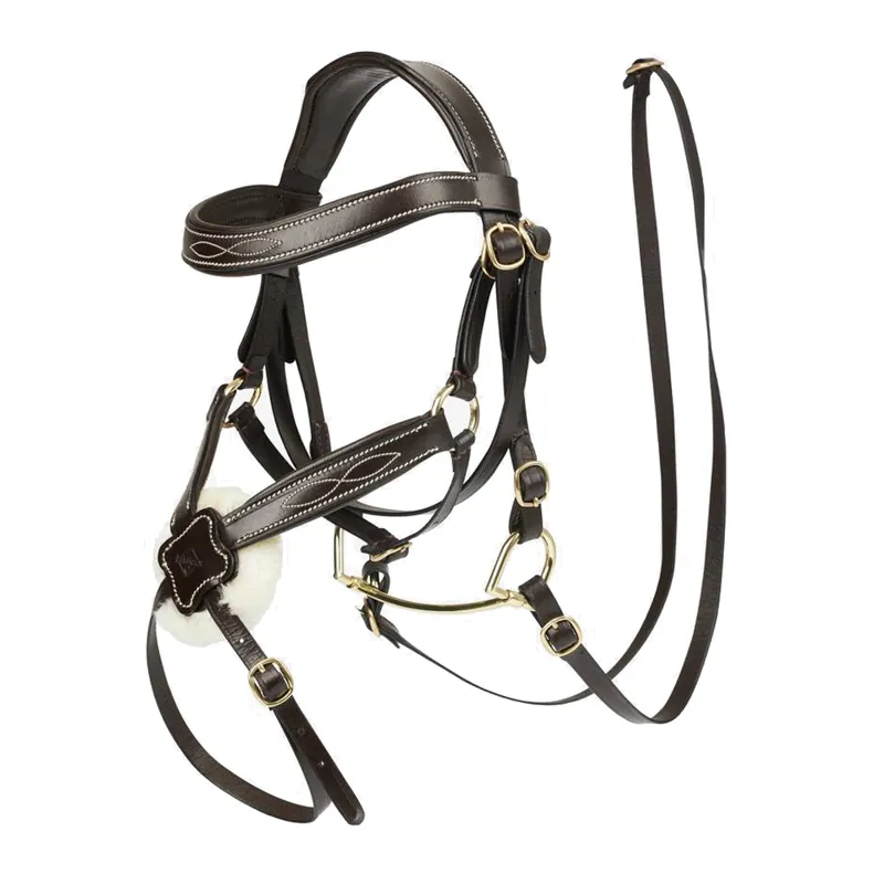 LeMieux Hobby Horse Grackle Bridle - Brown