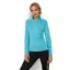 Ariat Women's Sunstopper 2.0 1/4 Zip Baselayer - Maui Blue