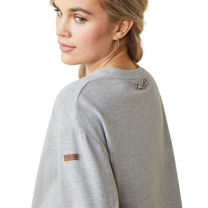 Ariat Women's Pacifica Sweatshirt - Heather Grey-3