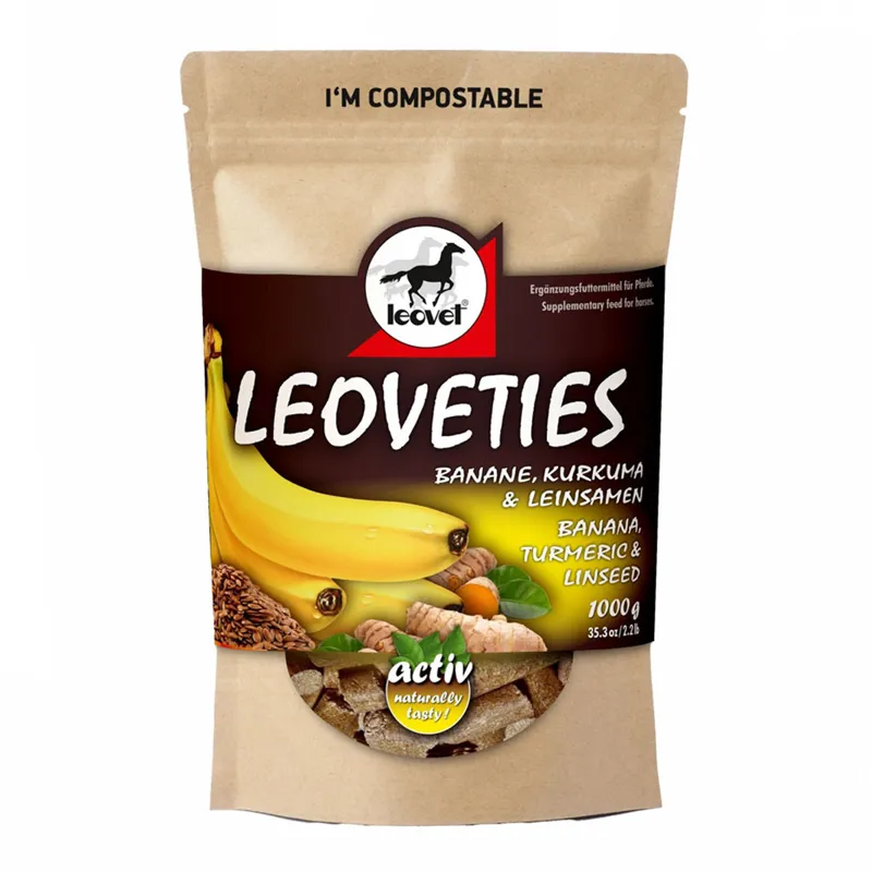 Leovet Treats - Banana Turmeric Linseed