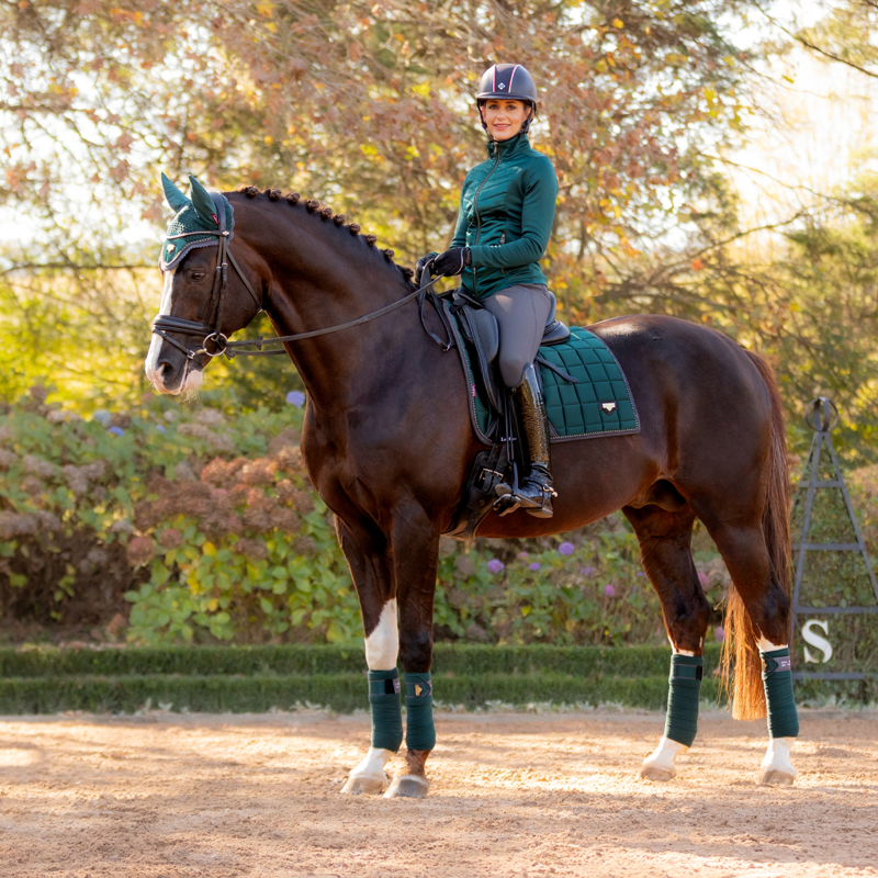 LeMieux Loire Classic Dressage Square - Spruce-3