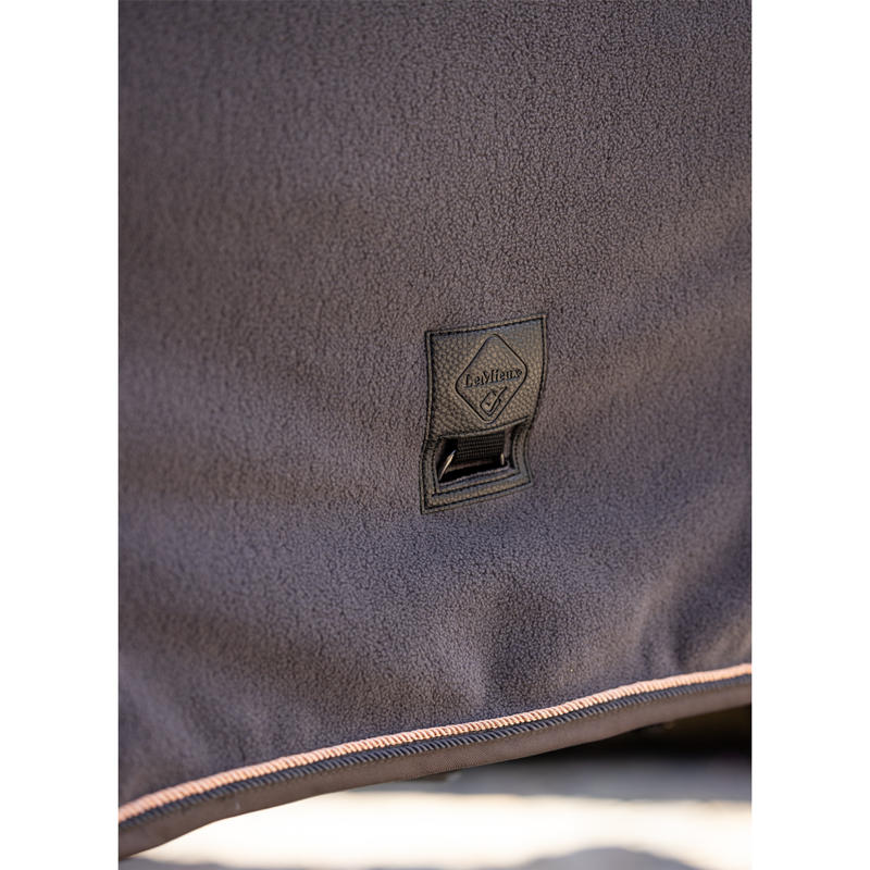 LeMieux Luxe Fleece Rug - Graphite-2