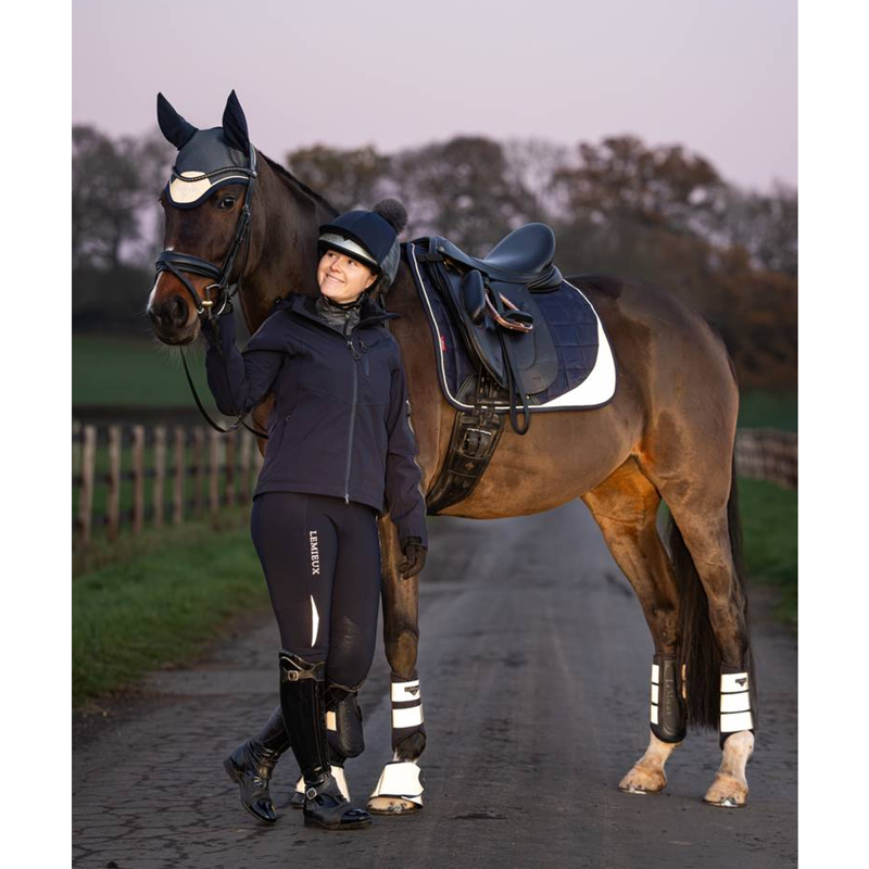 LeMieux Waterproof Torrent Jacket - Navy-8