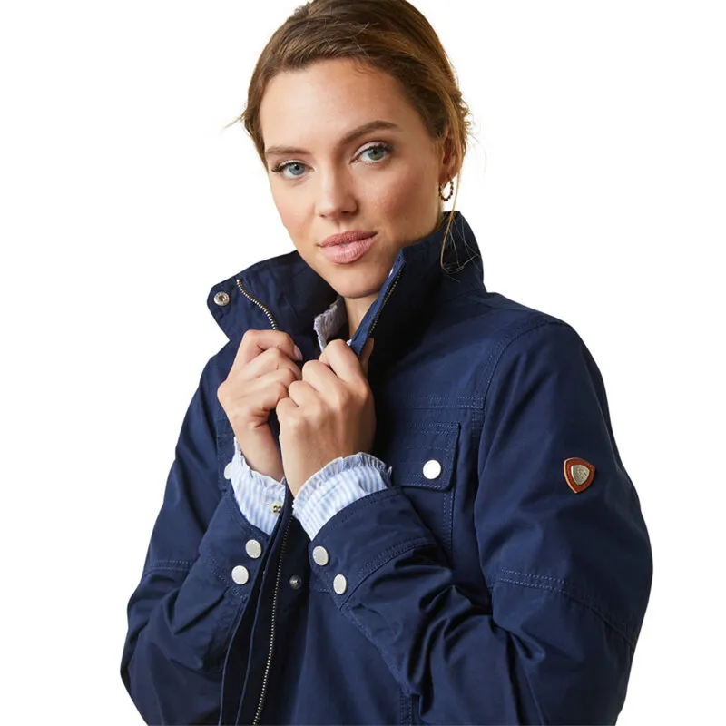 Ariat Women's Calumet Field Jacket - Navy-2