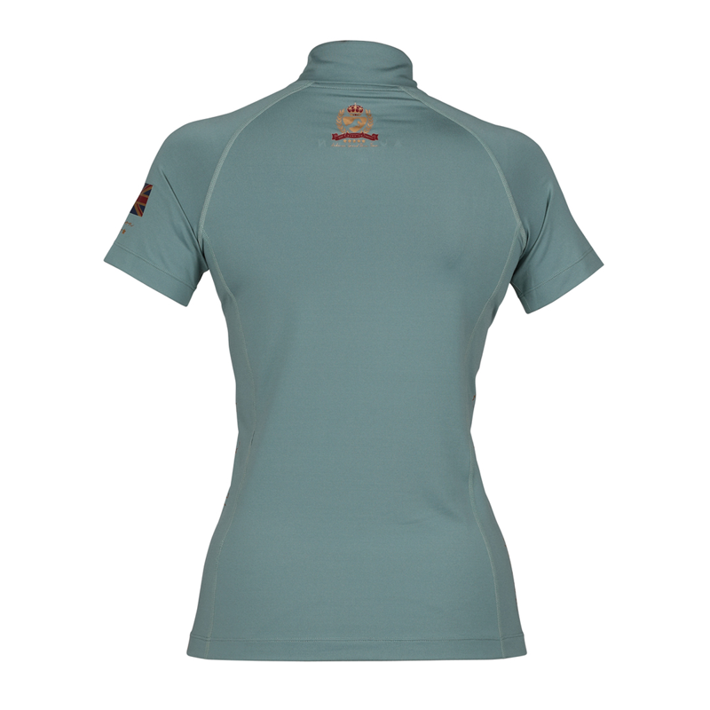 Aubrion Team Short Sleeve Base Layer - Sage-2