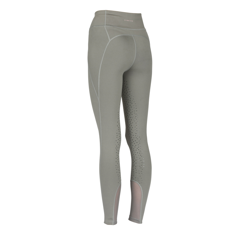 Aubrion Sculpt Riding Tights - Olive-2