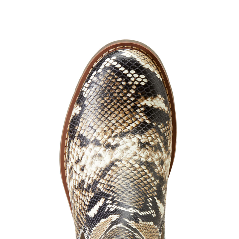 Ariat Women's Wexford Chelsea Boot - Snake Print-6