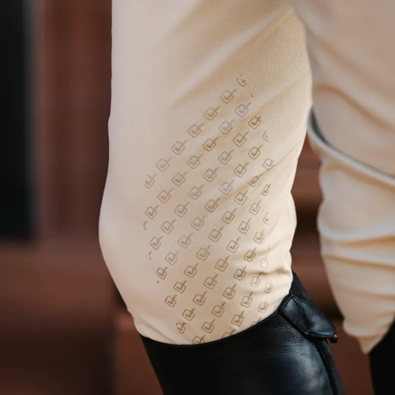 LeMieux Men's Elite Pleated Breech - Beige-3