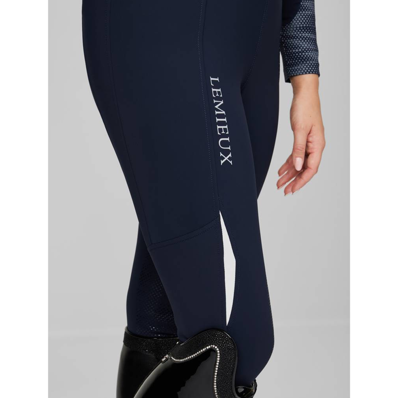LeMieux Eleanor Pull On Breeches - Navy-2