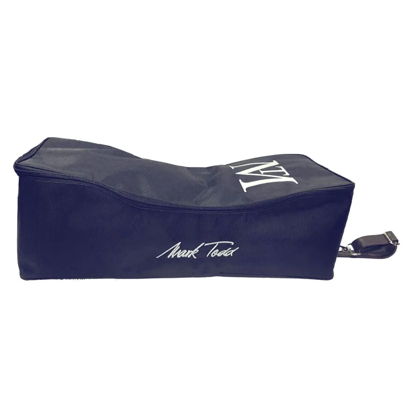 Mark Todd Padded Pro Bridle Bag - Navy/Chocolate