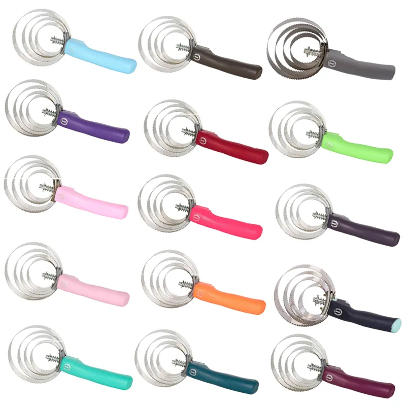 Imperial Riding Round Spring Comb With Handle