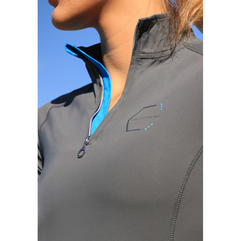 Coldstream Midlem Short Sleeve Base Layer - Grey-2