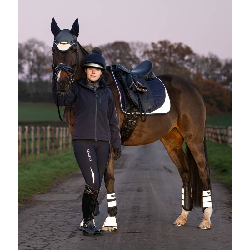 LeMieux Eleanor Pull On Breeches - Navy-6