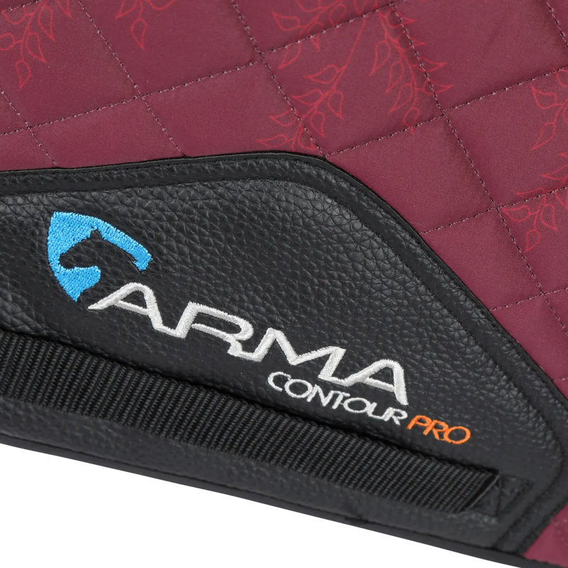 Shires ARMA Sport XC Saddlecloth - Red Leaf-2