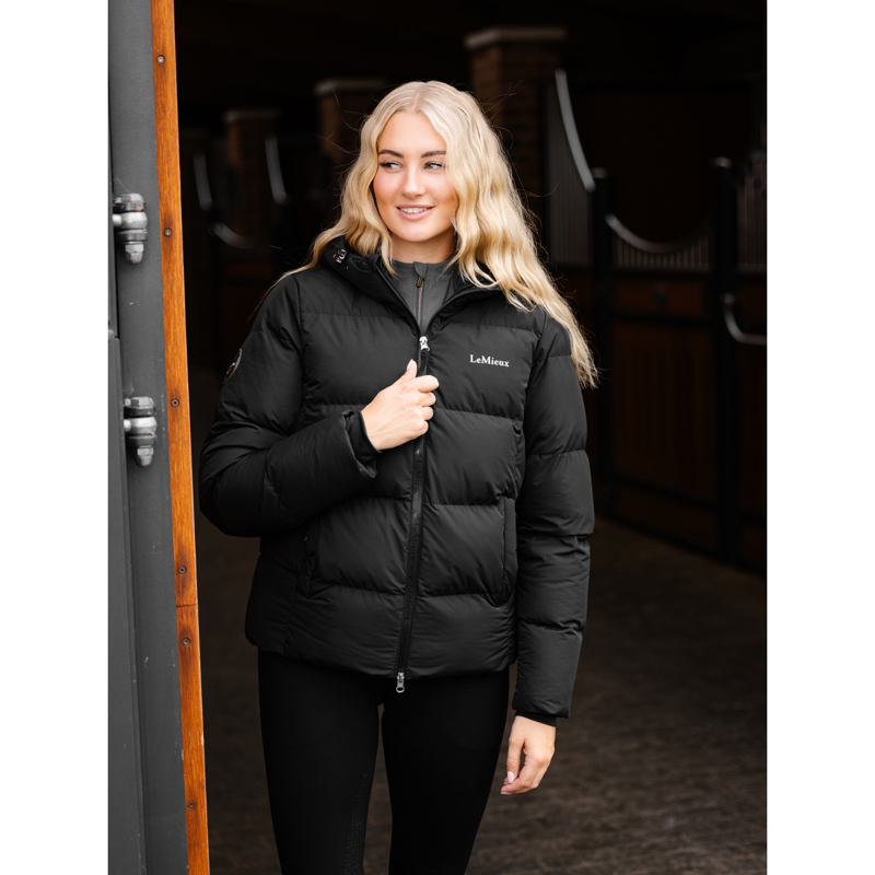LeMieux Kenza Puffer Jacket - Black-5