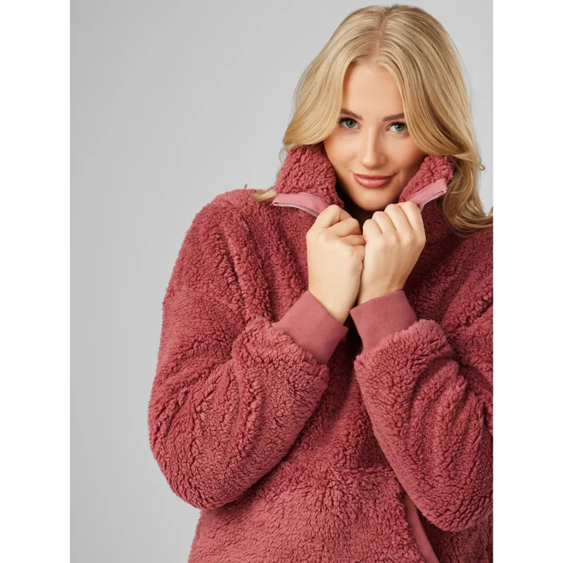 LeMieux Tara Teddy Fleece - Orchid-5