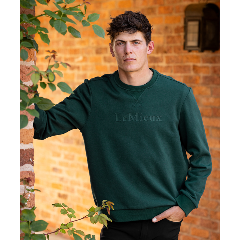 LeMieux Men's Elite Sweatshirt - Spruce-5